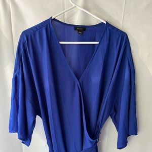 NWOT Halogen Wrap Shirt